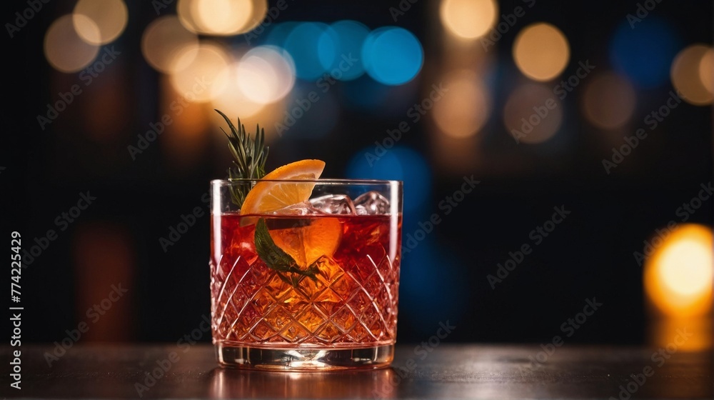 World famous Godfather Cocktail. World famous Godfather Cocktail.