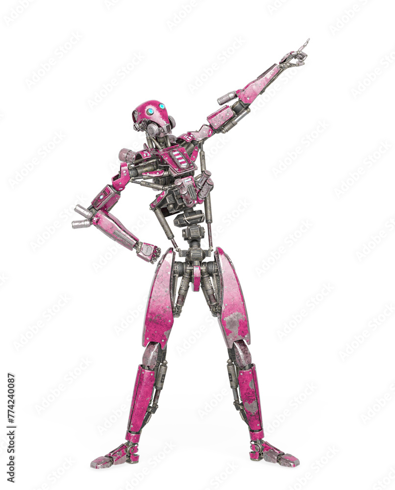 apocalypse cyborg is pointing up to the stars like a comic hero apocalypse cyborg is pointing up to the stars like a comic hero