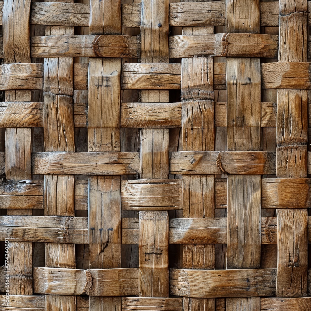Close-up of a textured background with interwoven wooden blocks, showcasing natural wood grain and patterns. Close-up of a textured background with interwoven wooden blocks, showcasing natural wood grain and patterns.
