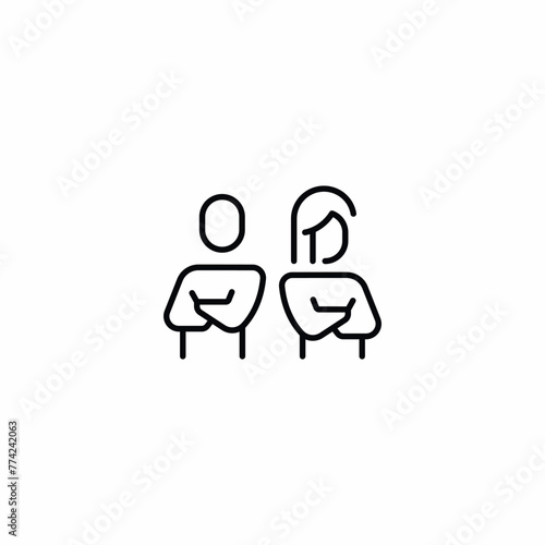 Resentment Anger Between Man and Woman icon