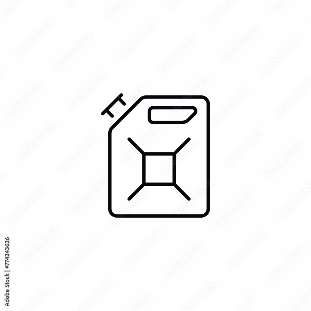Canister Petrol Container Handle icon Canister Petrol Container Handle icon
