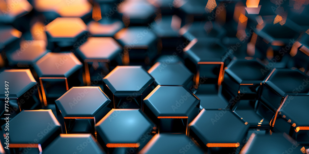 Hexagon geometric pattern Hexagon geometric pattern