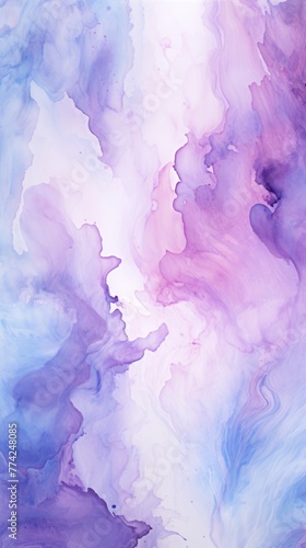 Violet watercolor abstract background