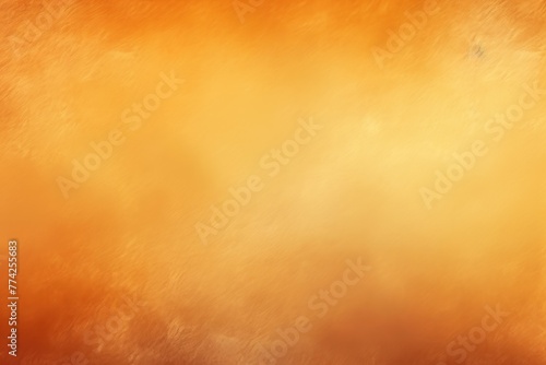 Amber grainy background with thin barely noticeable abstract blurred color gradient noise texture banner pattern with copy space