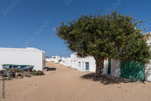 Dirt Roads of a Village on a small Spanish Island