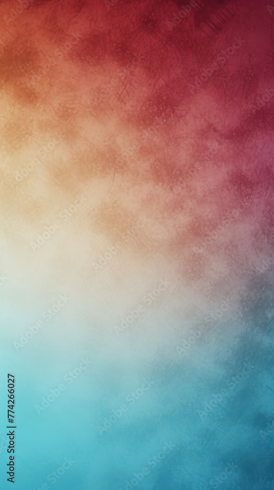 Burgundy Sky Blue Mustard barely noticeable grainy background, abstract blurred color gradient noise texture banner, backdrop with copy space for text photo background 