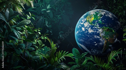 green planet earth