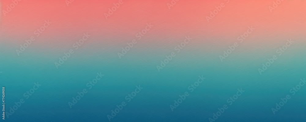 Coral Indigo Mint gradient background barely noticeable thin grainy noise texture, minimalistic design pattern backdrop 