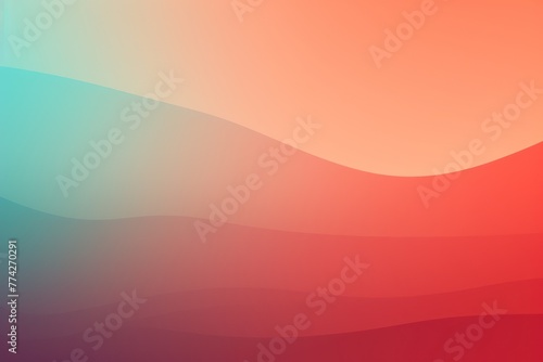 Crimson Turquoise Apricot barely noticeable watercolor light soft gradient pastel background minimalistic pattern 