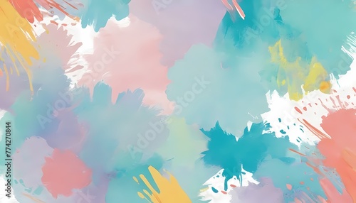 watercolor hand painted background