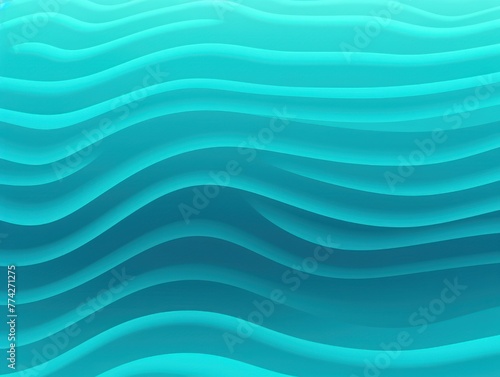 Cyan topographic line contour map seamless pattern background with copy space  © Lenhard