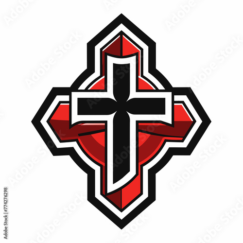 Minimalist cute hand-drawn black grunge cross, school bus, woman, Halloween eggs, bat, christianity symbol of Jesus Christ logo tshirt ai victor graphic elemant design illustration