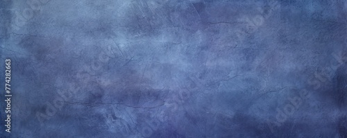 Indigo barely noticeable color on grunge texture cement background pattern with copy space 