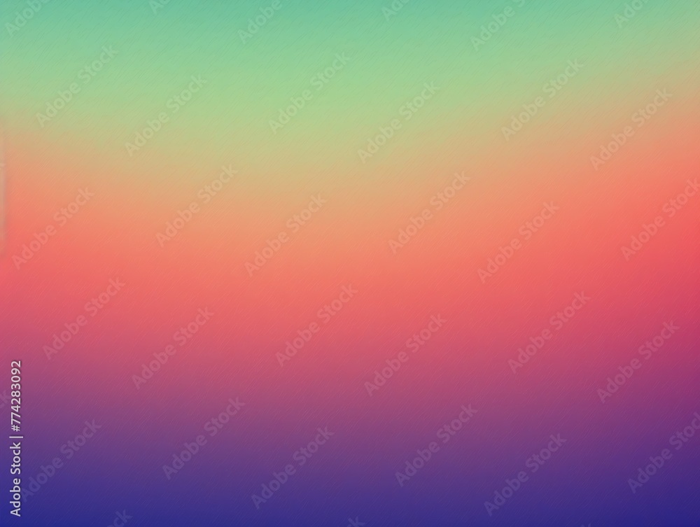 Indigo Coral Lime gradient background barely noticeable thin grainy noise texture, minimalistic design pattern backdrop