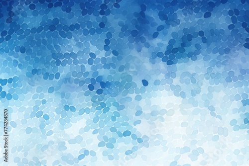 Indigo watercolor abstract halftone background pattern 