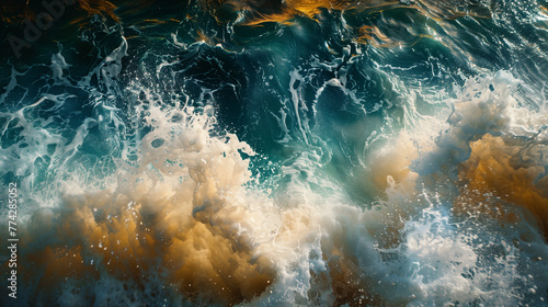 illustration of sea waves 