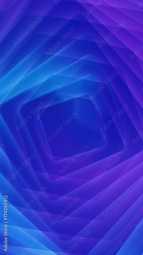 Vertical Shape Twirl Spin Background 4K Loop features geometric shapes ...