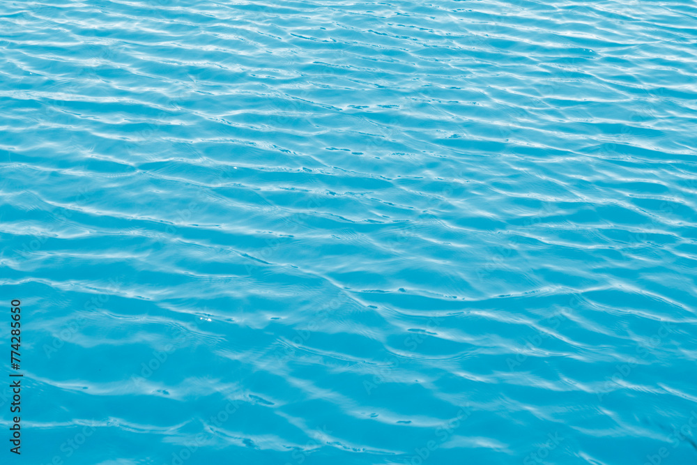 Blue water ripple background