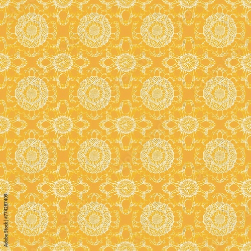 Lace pattern, yellow, fabric pattern, seamless, textile, background, fashion, work, design Party chairman passionate fashionable wallpapers arts design celebration 
