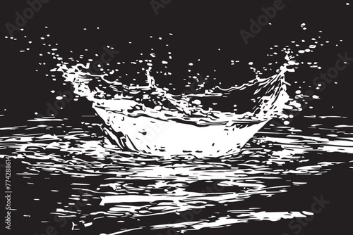 splash of water