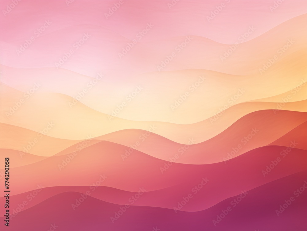 Magenta Gold Jade gradient background barely noticeable thin grainy noise texture, minimalistic design pattern backdrop 