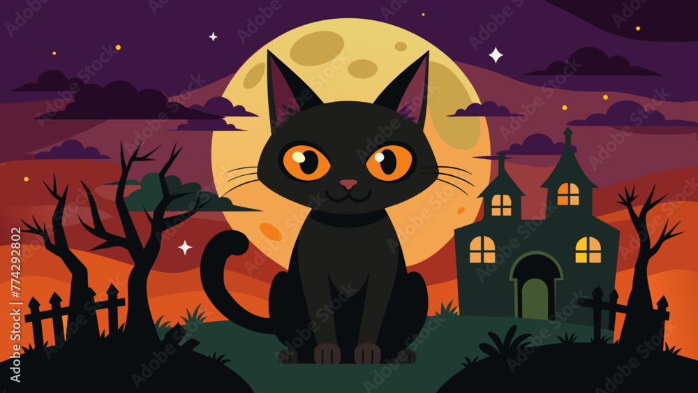 Minimalist hand-drawn simple cute loyal dog, lotus blossom, jumping, sun, halloween cat logo tshirt ai victor silhouette graphic elemant design illustration