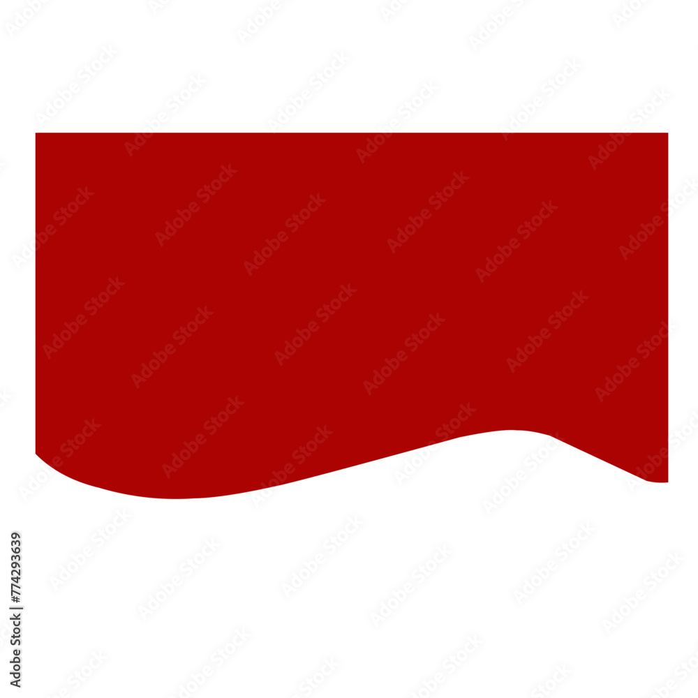 Obraz premium Divider Shape for Website Top Or Bottom Section. Vector Ilustration
