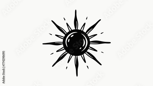 minimalist simple sun, sketch, graduation, goalkeeper, character, financial cat, car, firefighter, floral logo tshirt landscape ai victor silhouette graphic elemant design illustration image