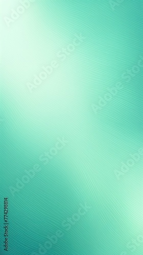 Mint grainy background with thin barely noticeable abstract blurred color gradient noise texture banner pattern with copy space