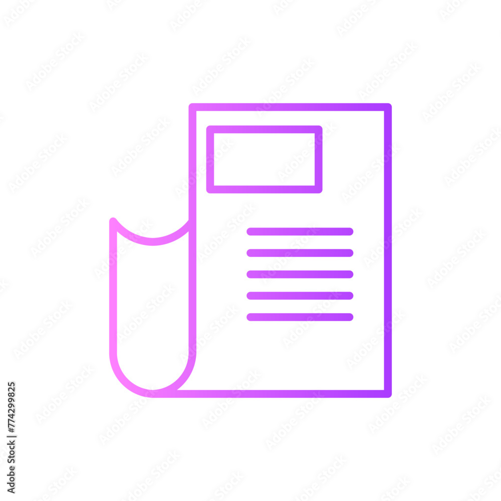 contract gradient icon contract gradient icon