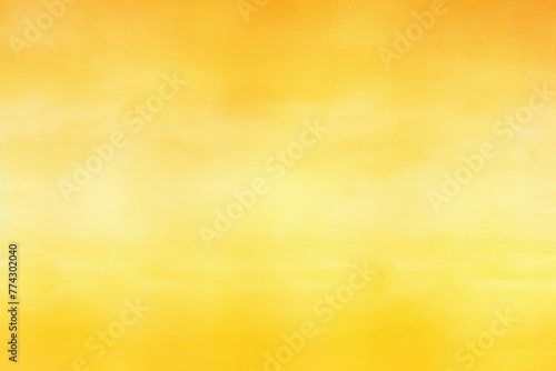 Mustard grainy background with thin barely noticeable abstract blurred color gradient noise texture banner pattern with copy space