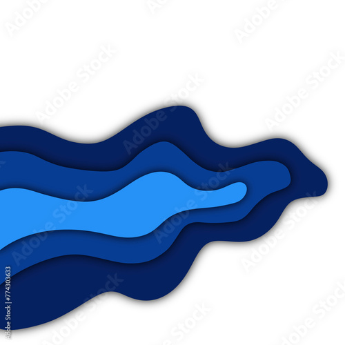 blue wave background