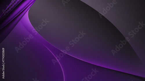 Moderner einfacher dunkelvioletter abstrakter Hintergrund für breites Banner. Lila polygonaler abstrakter Hintergrund. geometrische Illustration mit Farbverlauf. Hintergrundtexturdesign für Poster.