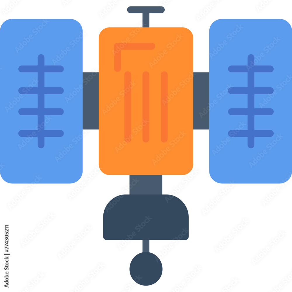 Fototapeta premium Satellite Icon