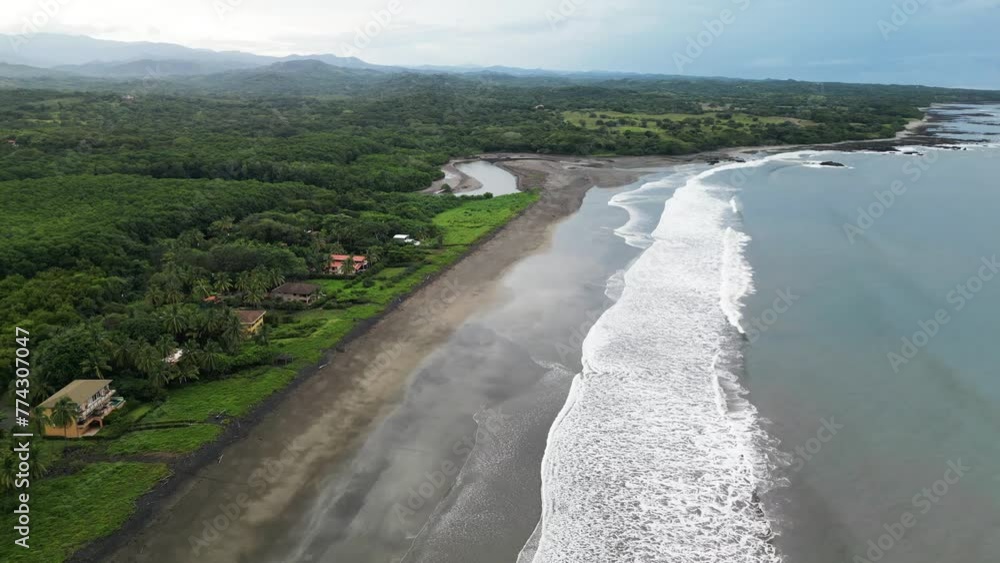 Playa Gregorio from the Air Playa Gregorio from the Air