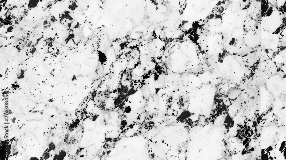 Granite Texture Background - Bianco Black Generative AI