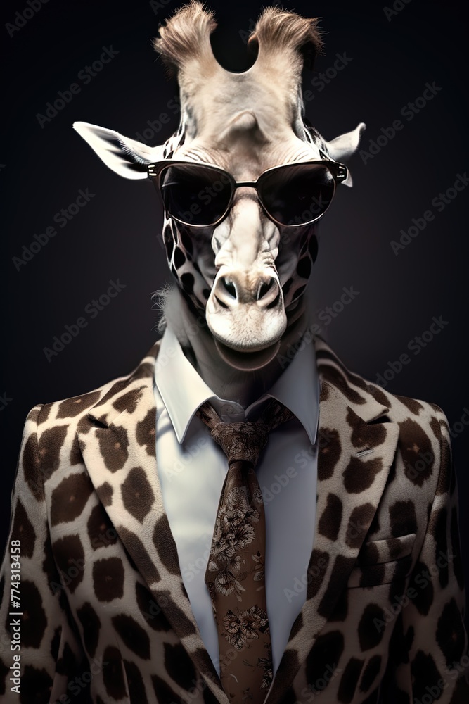 Animal fashion model Animal fashion model