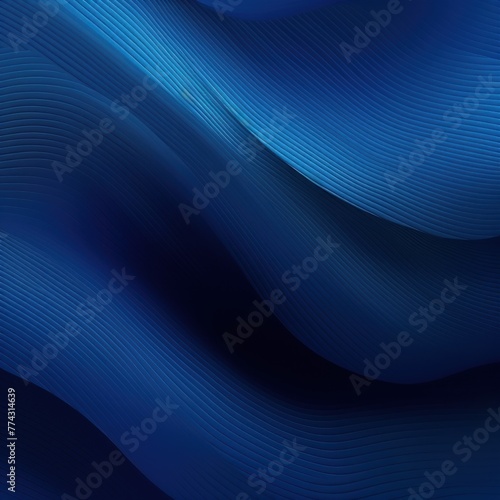Navy gradient wave pattern background with noise texture and soft surface  © Lenhard