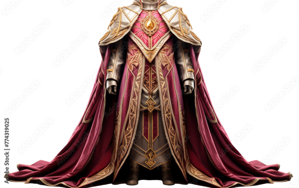 A statue of a armored man standing tall, embodying strength and protection A statue of a armored man standing tall, embodying strength and protection