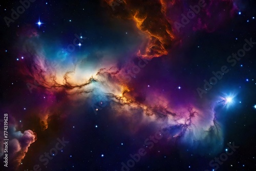 background with space