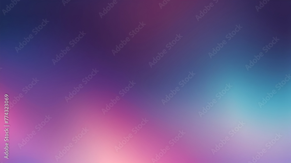 Beautiful purple, pink and blue gradient background. Abstract Blurred violet colorful backdrop. Vector illustration for your graphic design, banner, poster, card or website