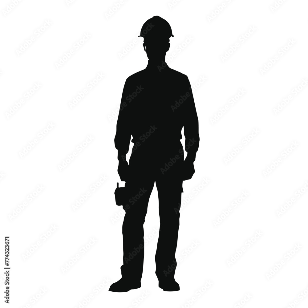 Engineer Silhouette Engineer Silhouette