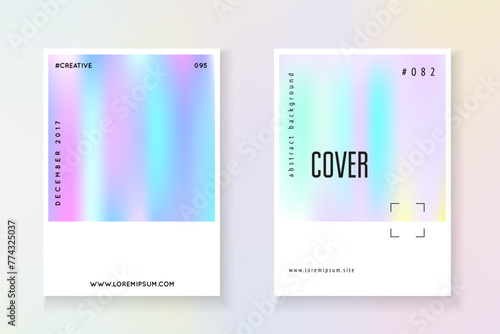 Minimal Mesh. Isolated Retro Brochure. Vintage Concept. Rainbow Texture. Crystal Effect. Neon Presentation. Pink Holograph Cover. Violet Minimal Mesh