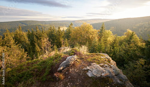 schöner Ausblick am Berg