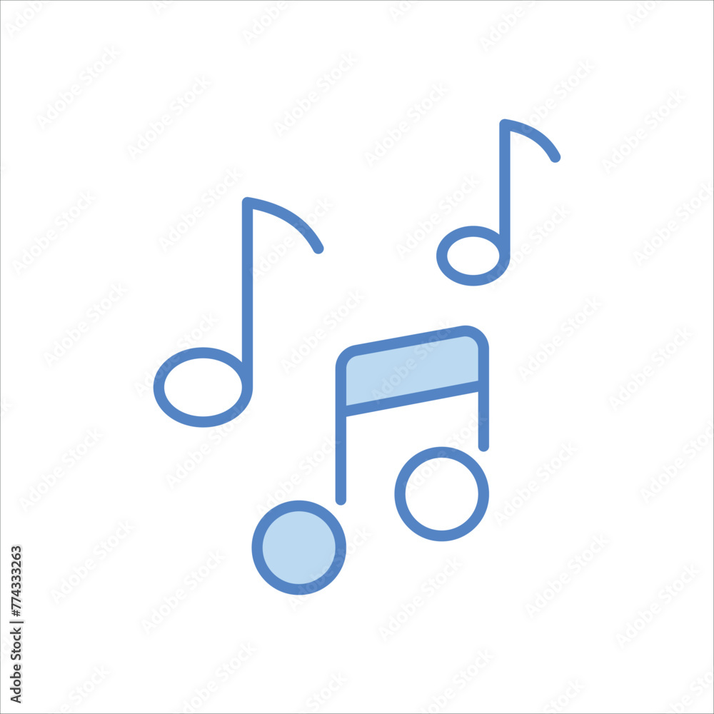 Music  icon editable stock vector icon