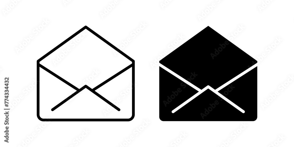 Email icon. envelope sign. for mobile concept and web design. vector illustration Email icon. envelope sign. for mobile concept and web design. vector illustration