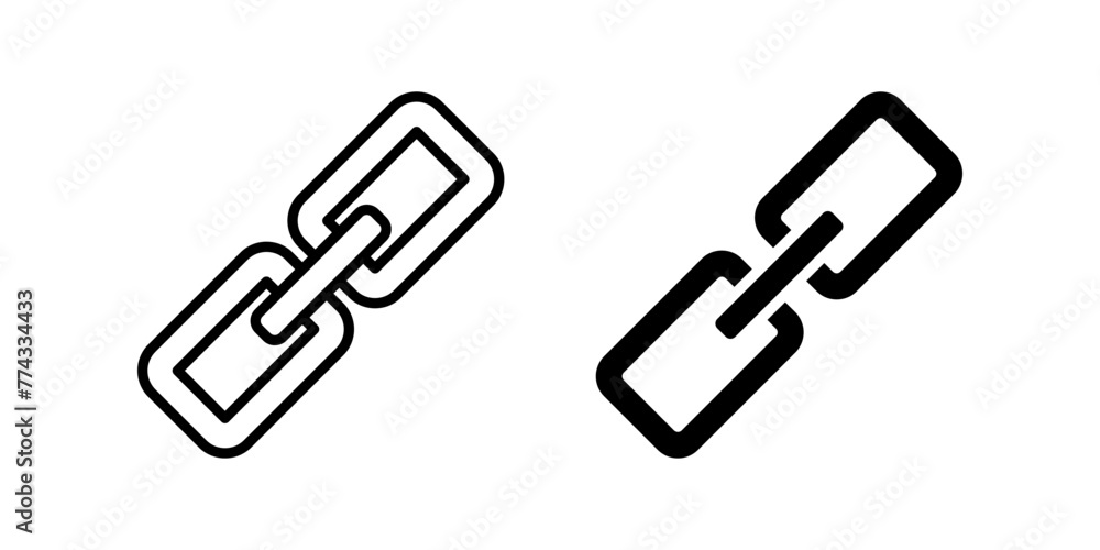 Link icon. chain sign. for mobile concept and web design. vector illustration Link icon. chain sign. for mobile concept and web design. vector illustration