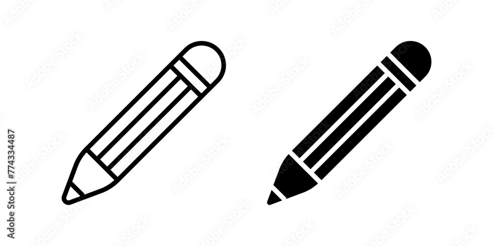 Pencil icon. write sign. for mobile concept and web design. vector illustration Pencil icon. write sign. for mobile concept and web design. vector illustration