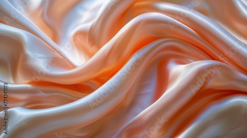 Close Up View of Pink Fabric