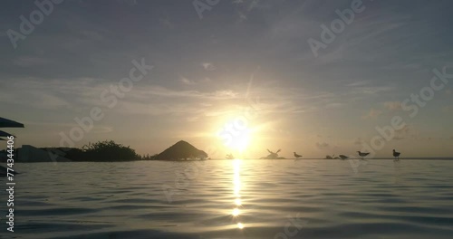 Amanecer en la playa